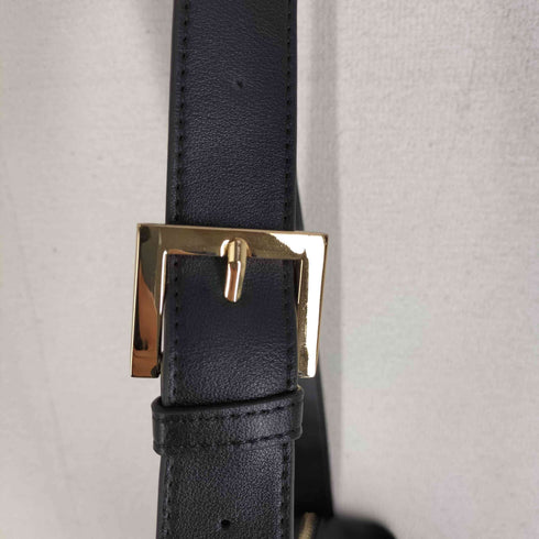 サロンアダムエロペ SALON adam et rope 23aw レザーボックスショルダーバッグ レディース