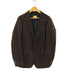 イーズィーバイゼニア E.Z BY ZEGNA ベロアテーラードジャケット メンズ LL