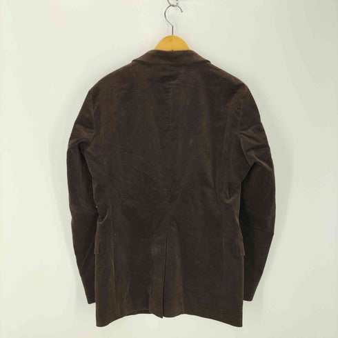 イーズィーバイゼニア E.Z BY ZEGNA ベロアテーラードジャケット メンズ LL