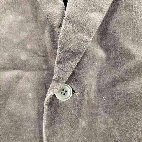 イーズィーバイゼニア E.Z BY ZEGNA ベロアテーラードジャケット メンズ LL