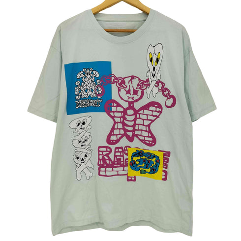 ラスベート PACCBET HE 3A ROPAMN プリント クルーネックTシャツ メンズ JPN:XL