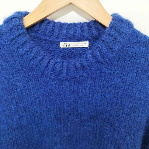 ザラ ZARA ウール混 ニットセーター メンズ import:XL
