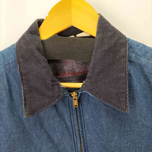 ビッグベン BIG BEN 80S SCOVILLジップ MADE IN USA 裏地ブランケットデニムジャケット メンズ US:38