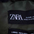 ザラ ZARA フェイクファー シェイプ 中綿ジャケット レディース import:XS