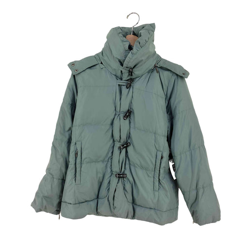 DAMO OUTDOORS ブルーフォックスファー ダウンジャケット レディース import:L