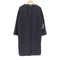 バーニーズニューヨーク BARNEYS NEWYORK ノーカラーウールコート レディース