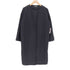 バーニーズニューヨーク BARNEYS NEWYORK ノーカラーウールコート レディース