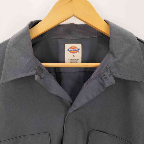ディッキーズ Dickies T/Cツイル ワークシャツ メンズ JPN:L