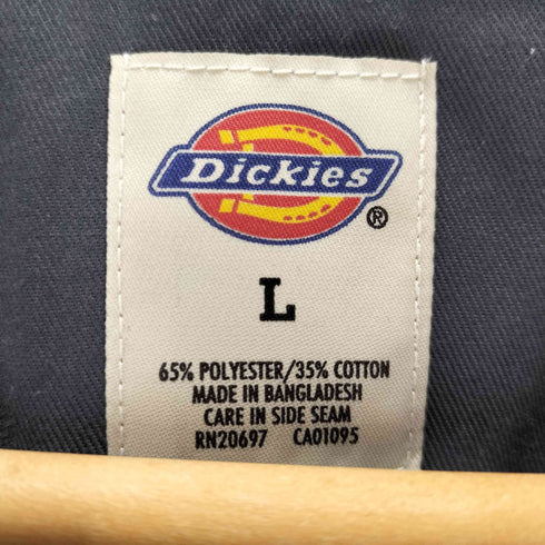 ディッキーズ Dickies T/Cツイル ワークシャツ メンズ JPN:L
