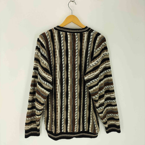 バクラック BACHRACH 総柄 3Dニット メンズ JPN:XL