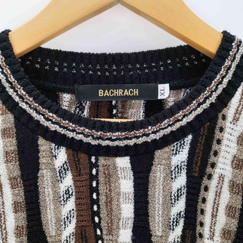 バクラック BACHRACH 総柄 3Dニット メンズ JPN:XL