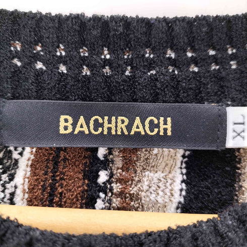 バクラック BACHRACH 総柄 3Dニット メンズ JPN:XL