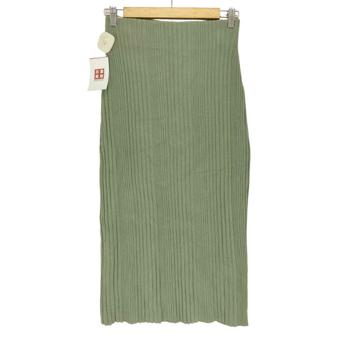ミラオーウェン Mila Owen 20AW ランダムリブニットスカート レディース JPN:0