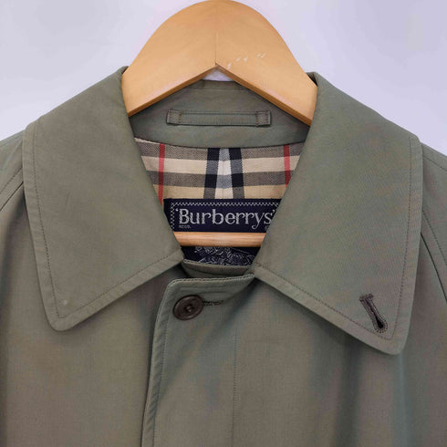 バーバリー BURBERRY 裏地ノバチェック ステンカラーコート メンズ import:S