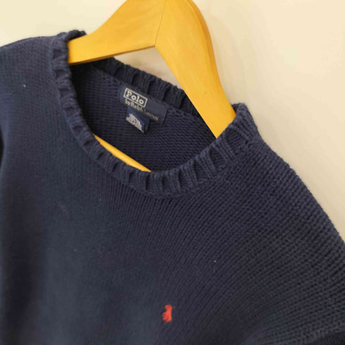 ポロバイラルフローレン Polo by RALPH LAUREN ポニー刺繍 ローゲージ L/S ニット レディース