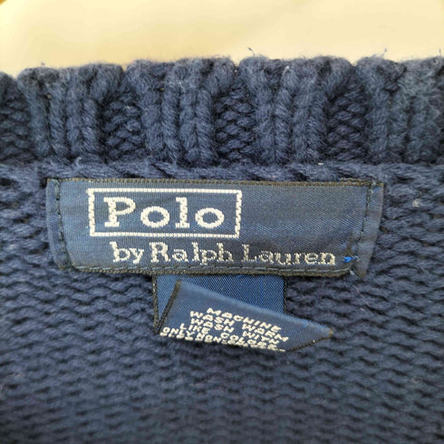 ポロバイラルフローレン Polo by RALPH LAUREN ポニー刺繍 ローゲージ L/S ニット レディース