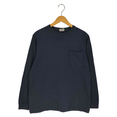 グッドウェア Goodwear USA製 ポケット ロングスリーブTシャツ メンズ import:M