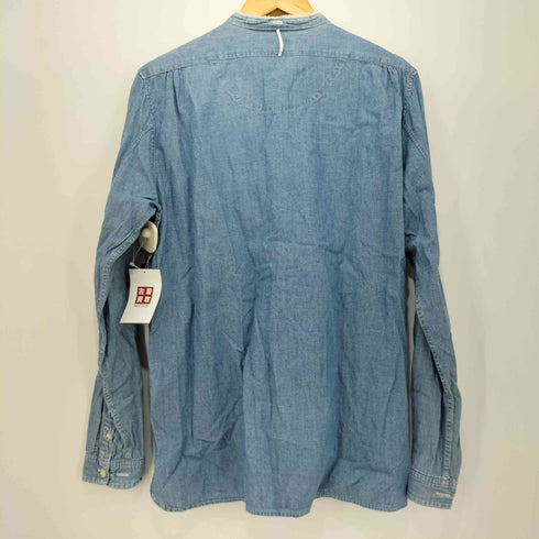 アンダーカバー UNDERCOVER 12AW archive artscabut期 THINK シャンブレー プルオーバー デニムシャツ メンズ JPN:3
