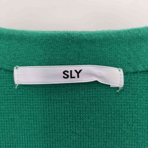 スライ SLY 22SS MILANO RIB USEFUL カーディガン レディース FREE