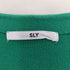 スライ SLY 22SS MILANO RIB USEFUL カーディガン レディース FREE