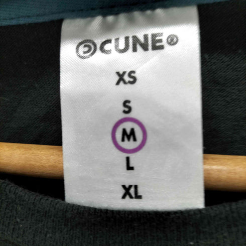 キューン CUNE S/S 両面ラバープリントTシャツ メンズ JPN:M
