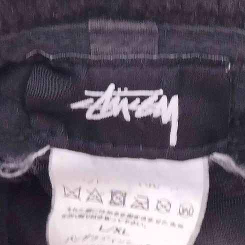 ステューシー Stussy ロゴ刺繍 コーデュロイ バケットハット メンズ L