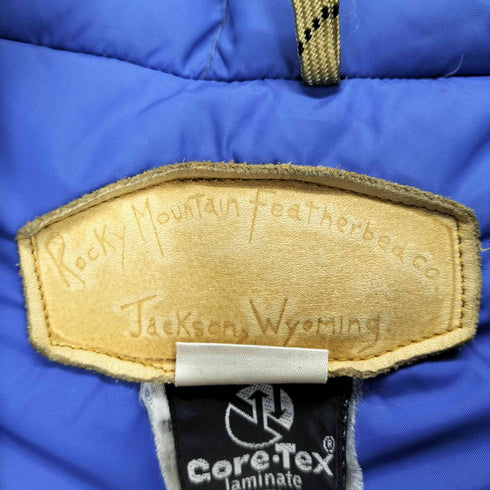 ロッキーマウンテン ROCKY MOUNTAIN 70s- GORE-TEX レザー切替ダウンジャケット メンズ US:38