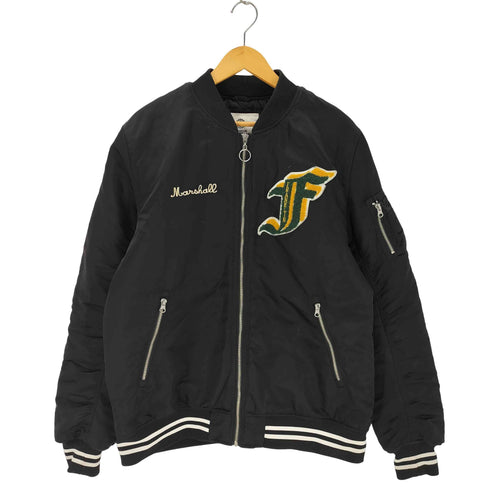 フランクリンマーシャル FRANKLIN&MARSHALL 刺しゅうスタジャン バーシティジャケット メンズ xl