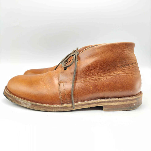 プントピグロ PUNTO PIGRO 別注 イタリア製 2EYE CHUKKA レザー チャッカブーツ メンズ EUR:42