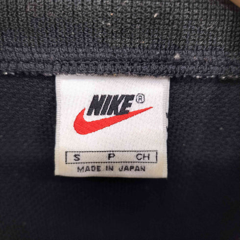 ナイキ NIKE 90-2000s 白タグ ロゴ刺繍 トラックジャケット メンズ import:S