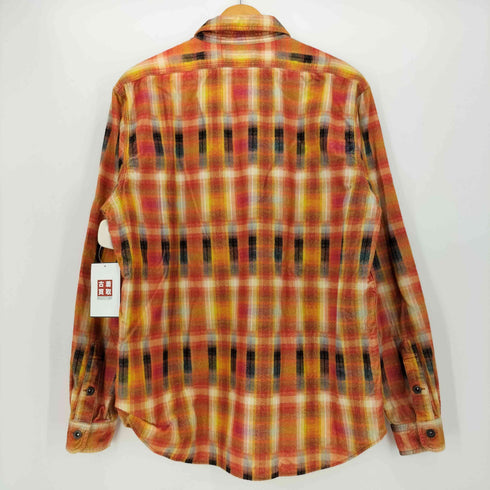 MADHECTIC ドーナツボタン フラップポケット L/S シャツ メンズ JPN:L