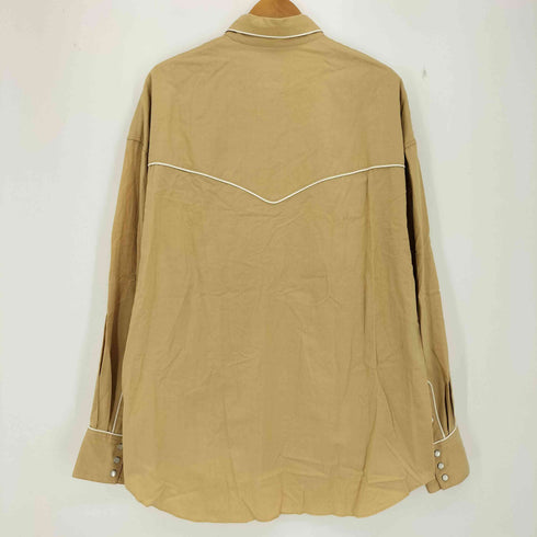ネーム Name. 17AW TENCEL COTTON WESTERN SHIRT ウエスタンシャツ メンズ JPN:2