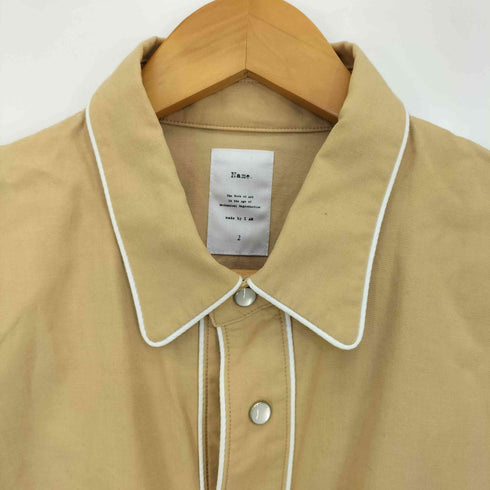 ネーム Name. 17AW TENCEL COTTON WESTERN SHIRT ウエスタンシャツ メンズ JPN:2