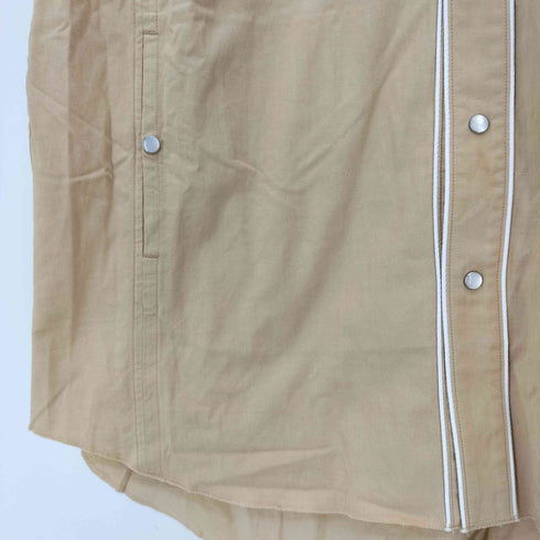 ネーム Name. 17AW TENCEL COTTON WESTERN SHIRT ウエスタンシャツ メンズ JPN:2