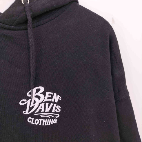 ベンデイビス BEN DAVIS CLASSIC LOGO バック刺繍ロゴ ハーフジップスウェットパーカー メンズ XL