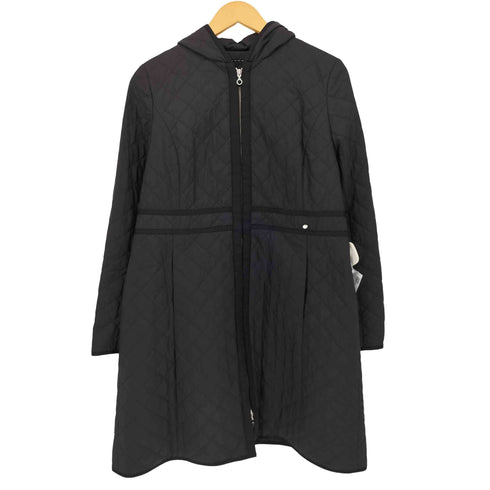 トゥービーシック TO BE CHIC フーデット ジップアップキルティングコート レディース 42