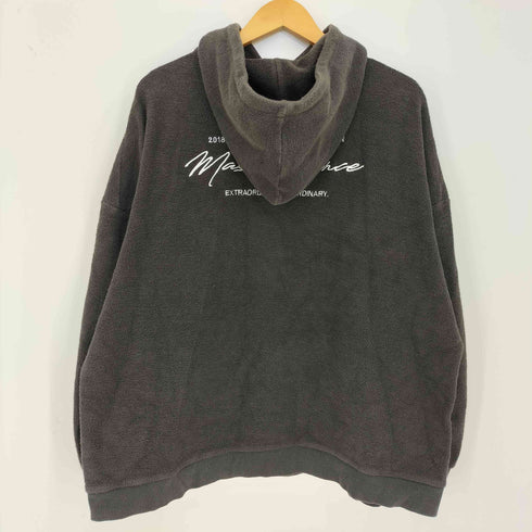 エムピーストゥディオス M.P Studios 18AW パイル地 プルオーバーフーディー メンズ 2
