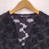 ザラ ZARA TEXTURED BLOUSE WITH GOLDEN BUTTON DETAIL テクスチャー ブルゾン 花柄 シアー カーディガン レディース import:M