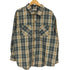 セダクル sedacle SAVE ワッペン ラメ オンブレ チェック シャツ 韓国 メンズ import:M