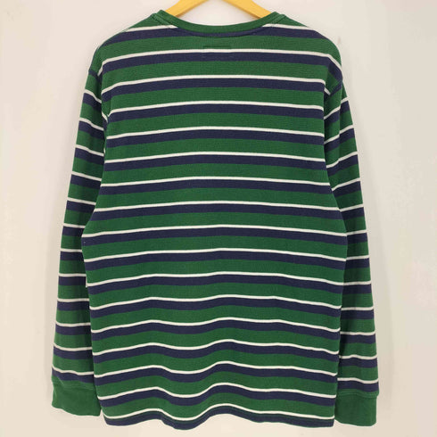 ポロラルフローレン POLO RALPH LAUREN ポニー刺繍 SLEEPWEAR ボーダー サーマルロンT メンズ import:XL