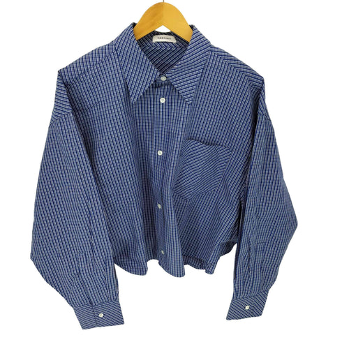 FASHIRU bias pocket check shirts メンズ