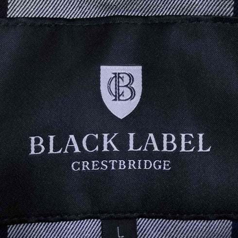 ブラックレーベルクレストブリッジ BLACK LABEL CRESTBRIDGE ダブルジップ マリンパーカー マリンジャケット メンズ import:L