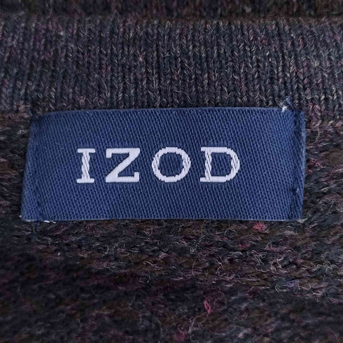 アイゾッド IZOD 香港製 アクリルカーディガン メンズ import:L