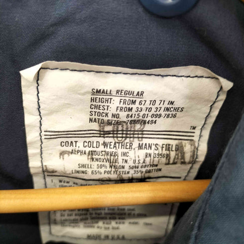 アルファインダストリーズ ALPHA INDUSTRIES MADE IN USA 90S M-65 ミリタリージャケット メンズ import:S SMALL REGULAR