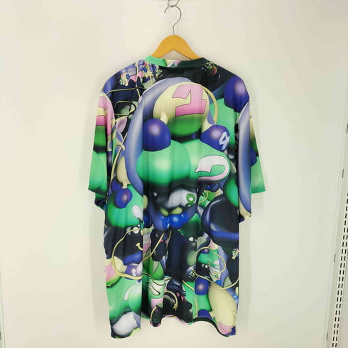 FELIPE BOLIVER × rebellious CHARACTER OVER SIZE TOTAL PATTERN T-SHIRT グラフィックプリントTシャツ メンズ 6XL