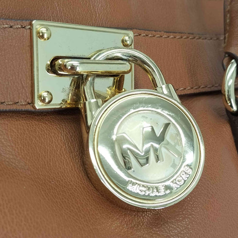 マイケルコース Michael Kors HAMILTON ハミルトン 2WAY チェーン レザー ショルダーバッグ レディース