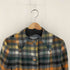 バーニーズニューヨーク BARNEYS NEWYORK マルチカラーチェック ウールジャケット スナップボタン レディース EUR:38