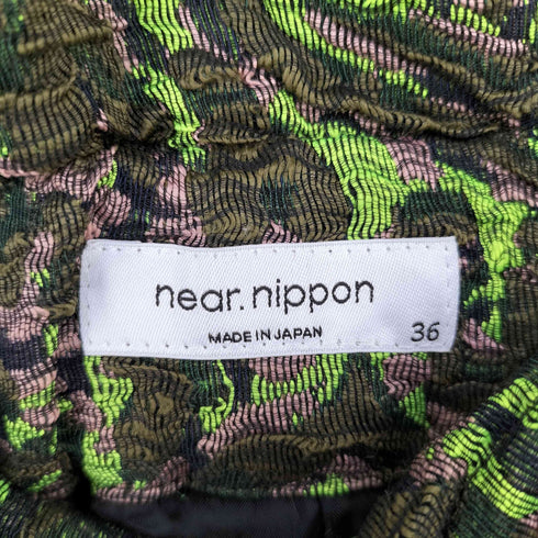 ニアーニッポン near.nippon 別注 NEAR/24 JAQ SK UASP ジャガードスカート レディース JPN:36