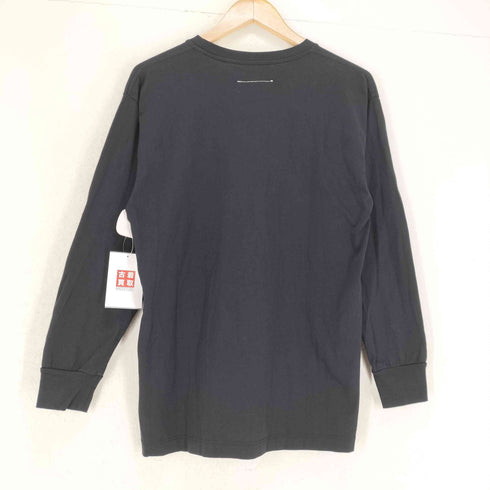 エムエムシックスメゾンマルジェラ MM6 Maison Margiela 21AW 反転ロゴ長袖カットソー レディース 12