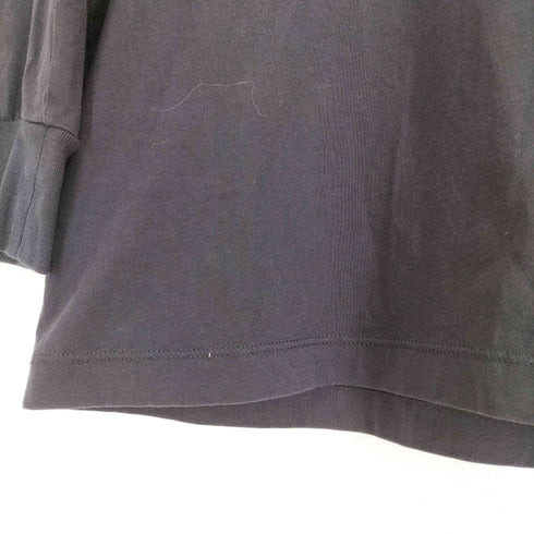 エムエムシックスメゾンマルジェラ MM6 Maison Margiela 21AW 反転ロゴ長袖カットソー レディース 12